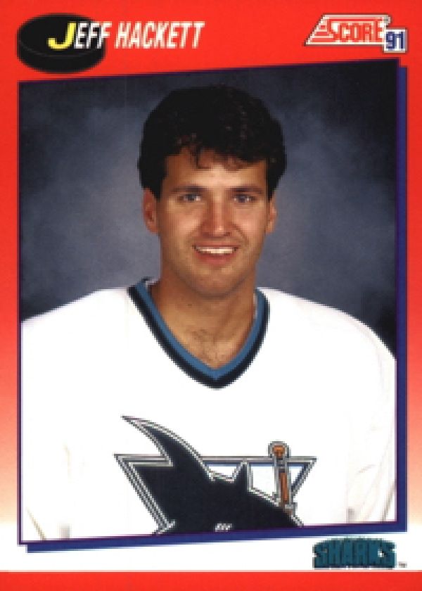 NHL 1991-92 Score Canadien bilingual - No 326 - Jeff Hackett