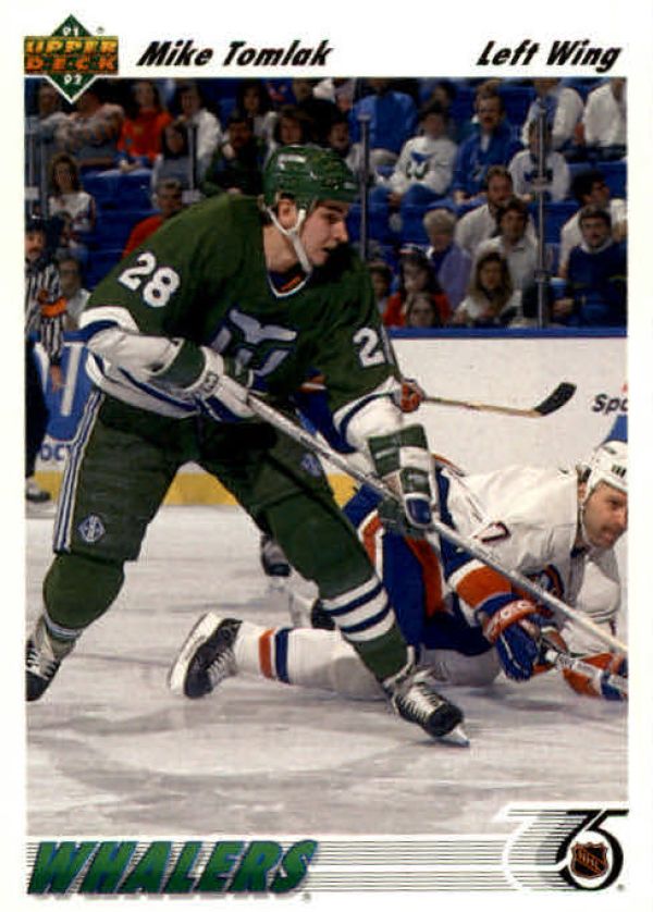 NHL 1991-92 Upper Deck - No 310 - Mike Tomlak
