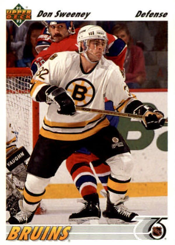 NHL 1991-92 Upper Deck - No. 338 - Don Sweeney