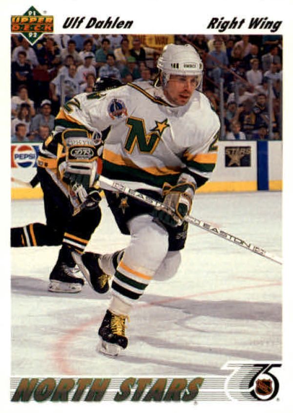 NHL 1991-92 Upper Deck - No. 348 - Ulf Dahlen