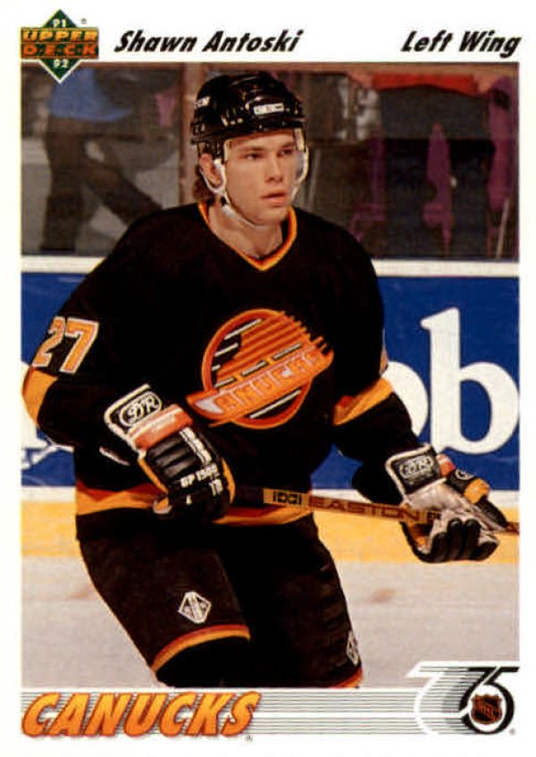 NHL 1991-92 Upper Deck - No. 351 - Shawn Antoski
