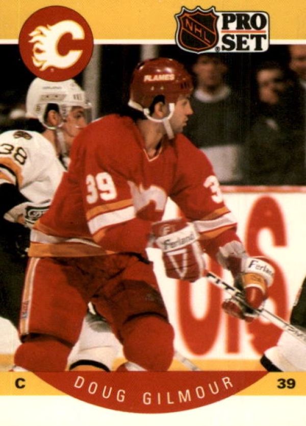 NHL 1990-91 Pro Set - No. 34 - Doug Gilmour