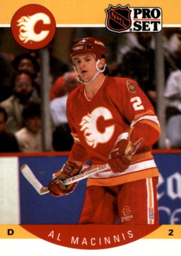 NHL 1990-91 Pro Set - No 35 - Al MacInnis