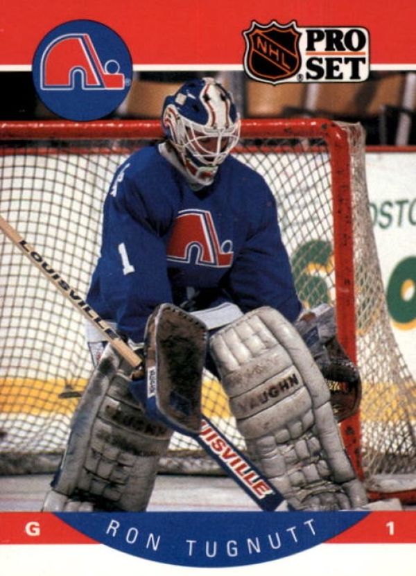 NHL 1990-91 Pro Set - No 258 - Ron Tugnutt