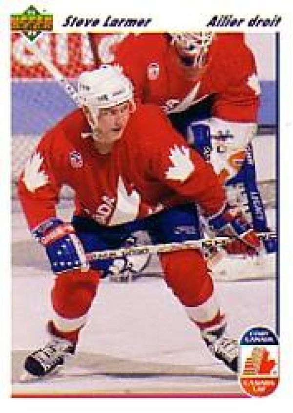 NHL 1991-92 Upper Deck French - No 15 - Steve Larmer