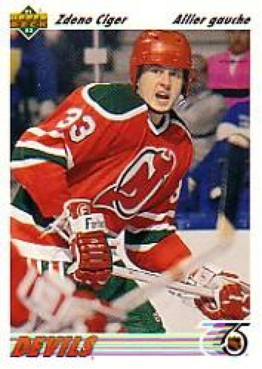 NHL 1991-92 Upper Deck French - No 385 - Zdeno Ziger