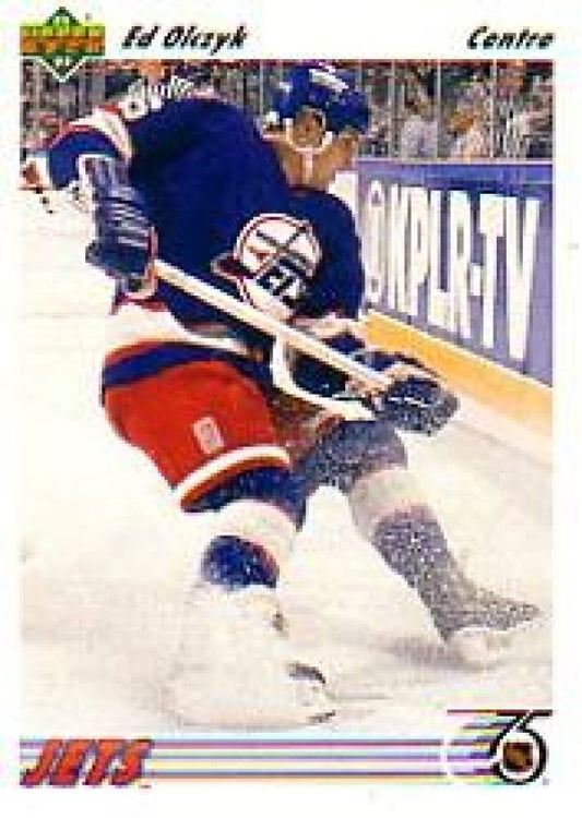 NHL 1991-92 Upper Deck French - No 387 - Ed Olczyk