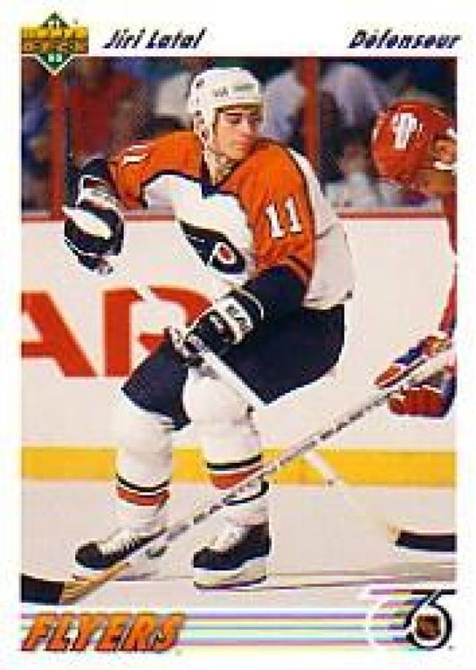 NHL 1991-92 Upper Deck French - No 404 - Jiri Latal