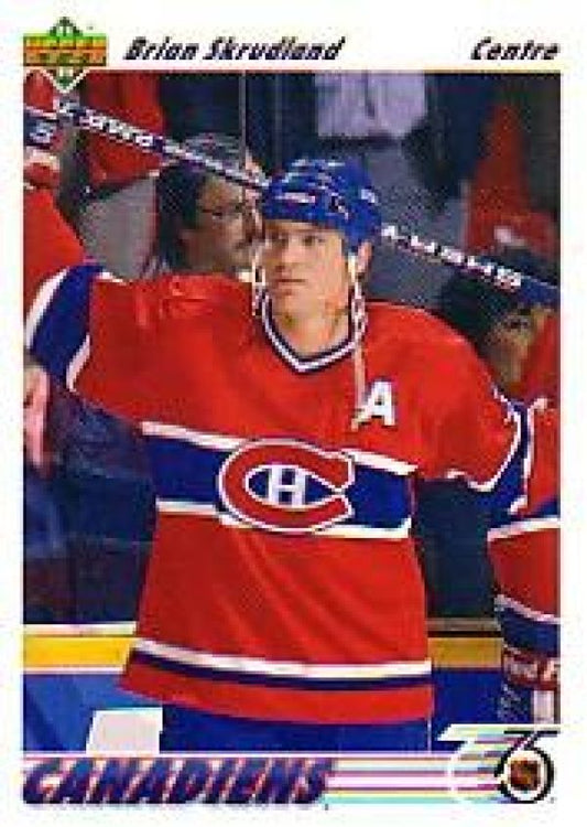 NHL 1991-92 Upper Deck French - No 422 - Brian Skrudland