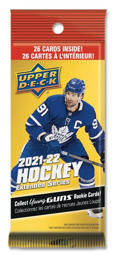 NHL 2021-22 Upper Deck Extended Series Fat Pack