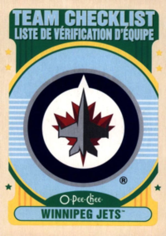NHL 2021-22 O-Pee-Chee Retro - No 581 - Logo Winnipeg Jets