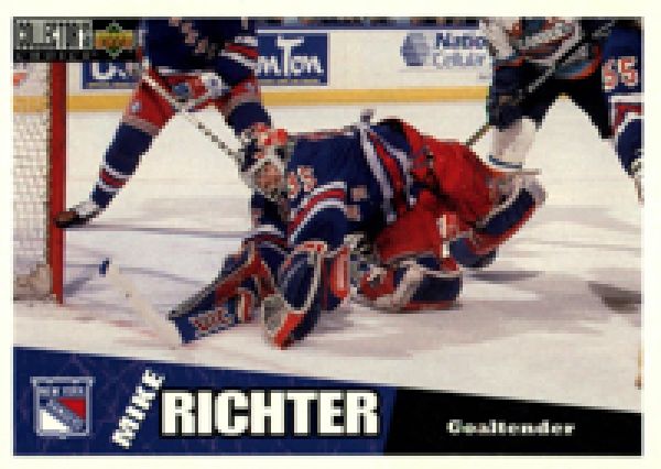 NHL 1996-97 Collector's Choice - No 167 - Mike Richter