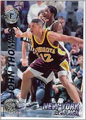 NBA 1997 Press Pass Double Threat Silver - No. 24 - Thomas