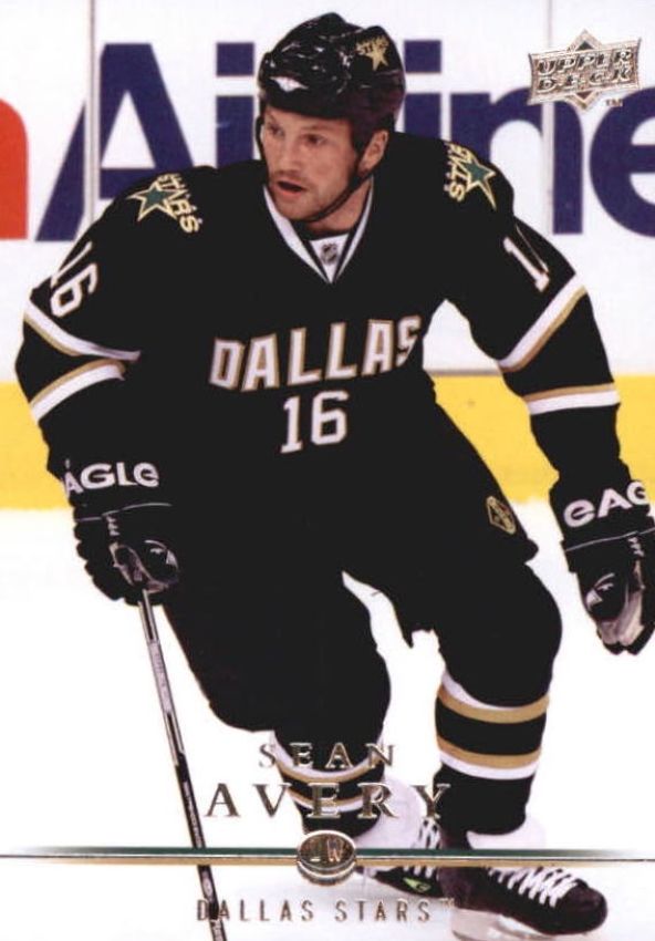 NHL 2008-09 Upper Deck - No 317 - Sean Avery