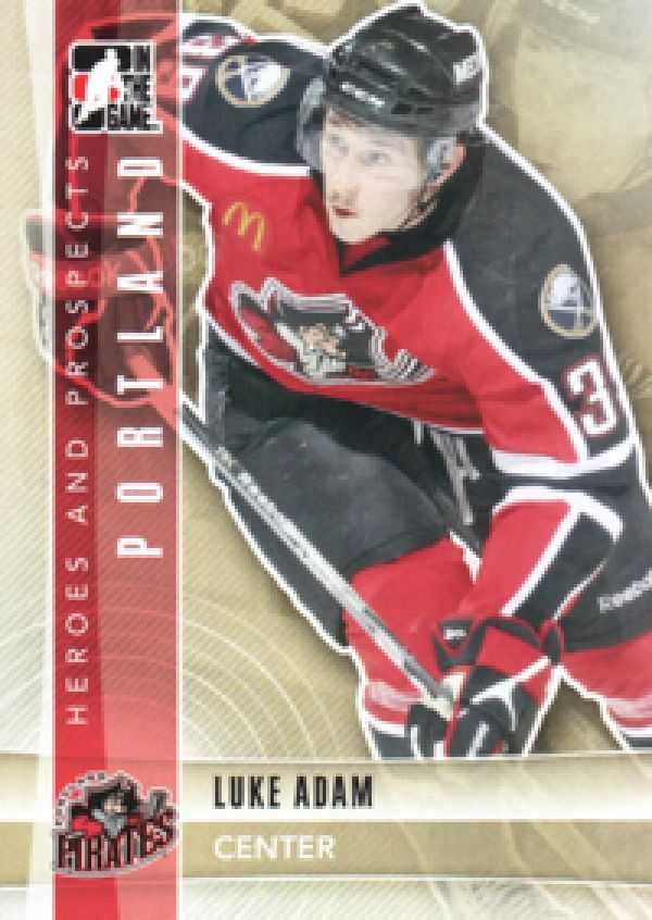 NHL 2011-12 ITG Heroes and Prospects - No 123 - Luke Adam