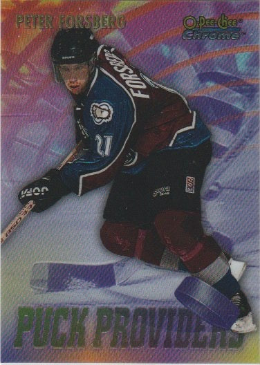 NHL 1998-99 O-Pee-Chee Chrome Season's Best - No SB21 - Peter Forsberg