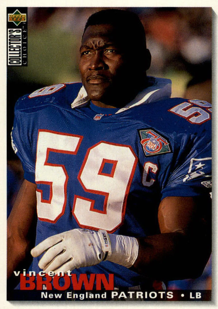 NFL 1995 Collector's Choice - No 250 - Vincent Brown