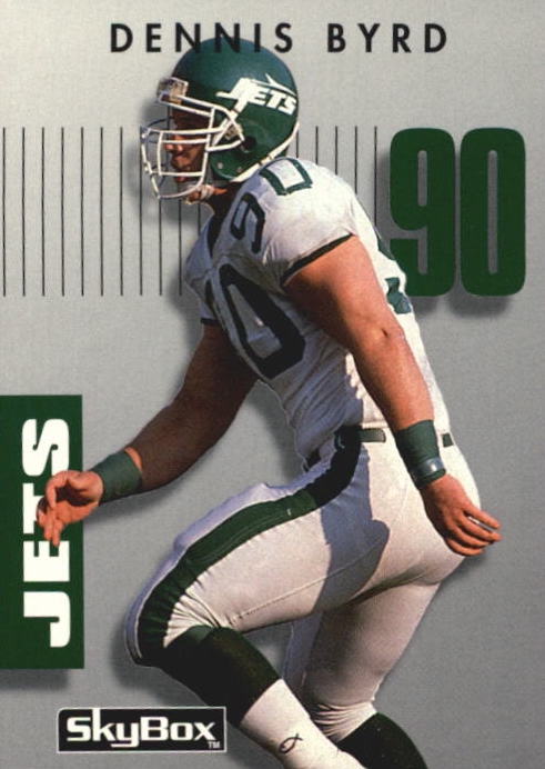 NFL 1992 SkyBox Prime Time - No 251 - Dennis Byrd