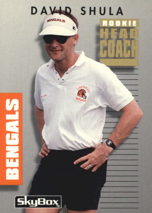 NFL 1992 SkyBox Prime Time - No 254 - Dave Shula