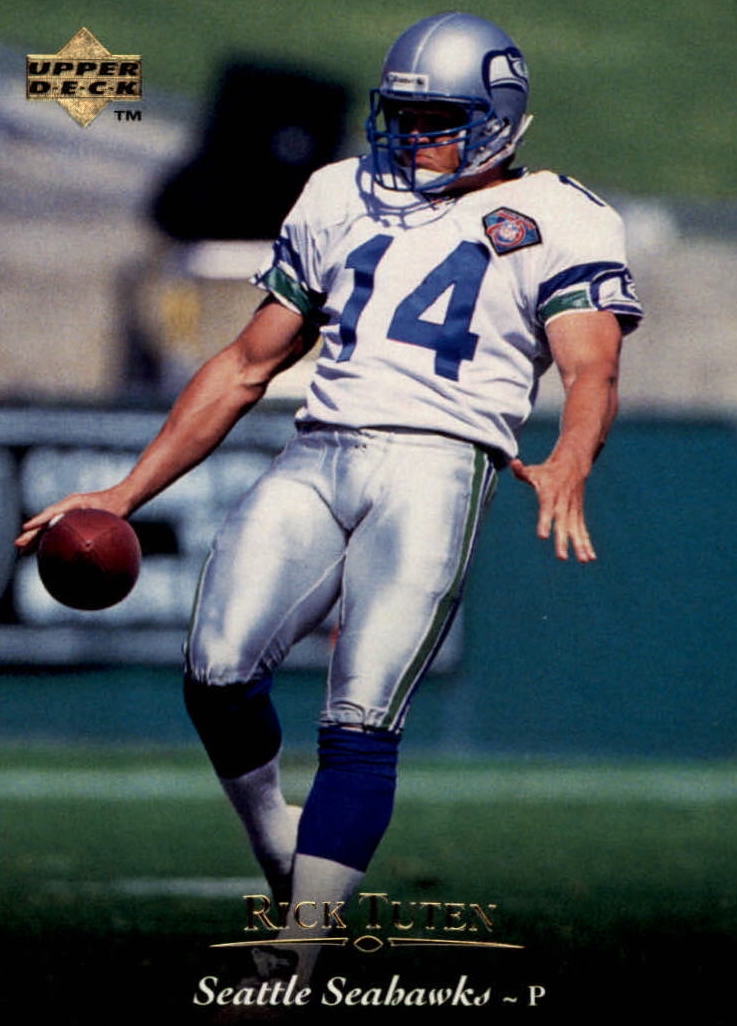 NFL 1995 Upper Deck - No 254 - Rick Tuten