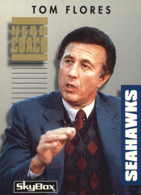 NFL 1992 SkyBox Prime Time - No 259 - Tom Flores