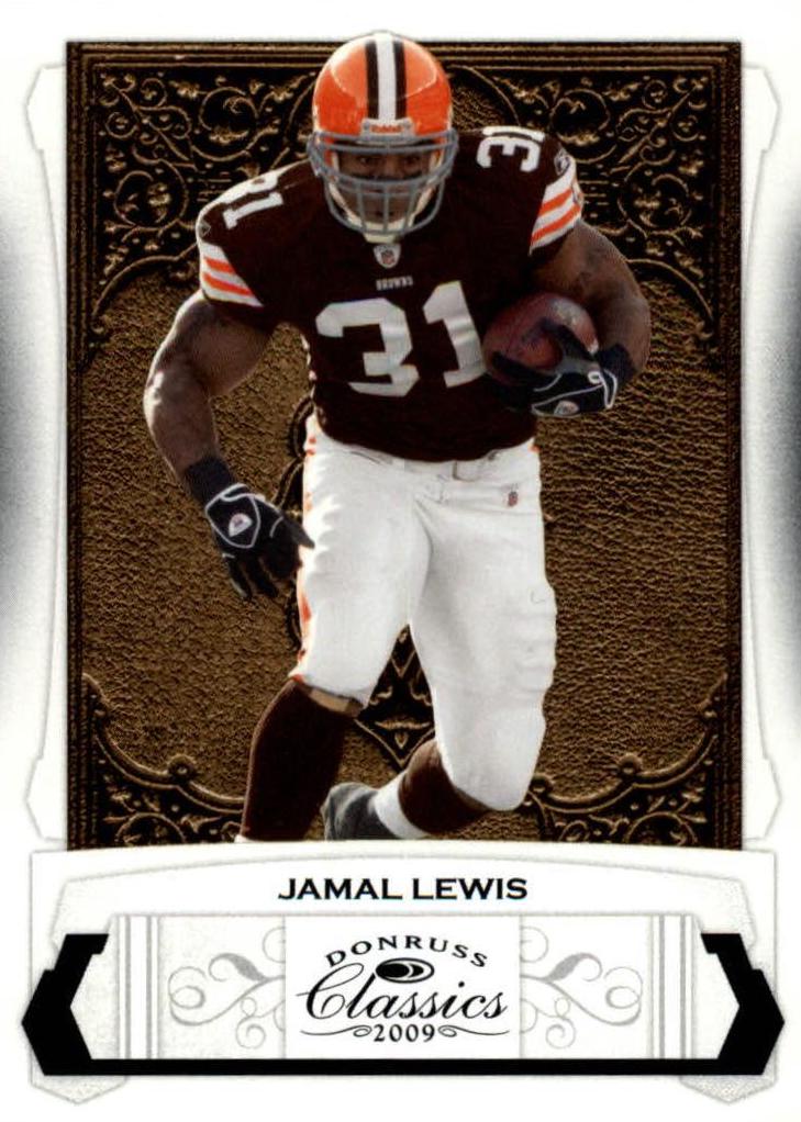 NFL 2009 Donruss Classics - No 25 - Jamal Lewis