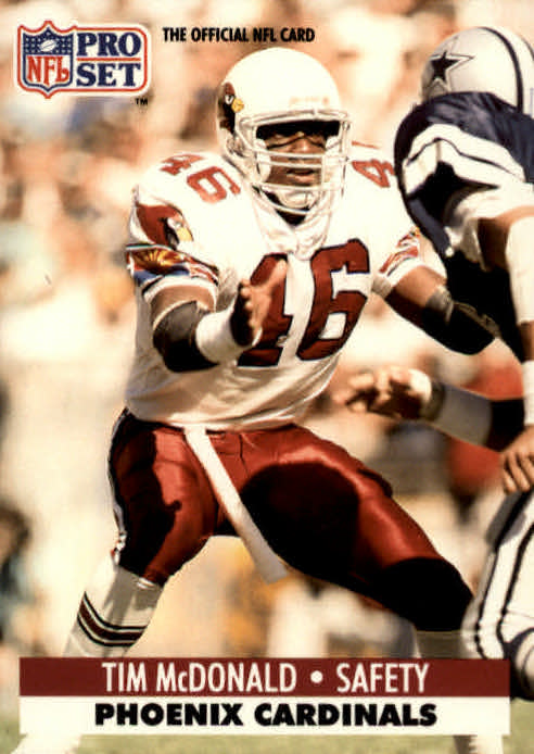 NFL 1991 ProSet - No 264 - Tim McDonald