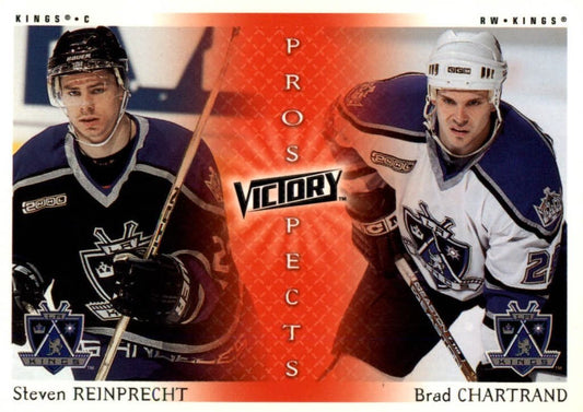 NHL 2000-01 Upper Deck Victory - No 264 - Steven Reinprecht / Brad Chartrand