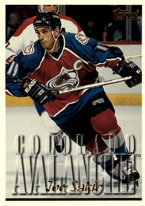 NHL 1995 / 96 Topps - No 266 - Joe Sakic