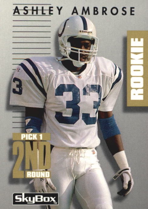 NFL 1992 SkyBox Prime Time - No 266 - Ashley Ambrose