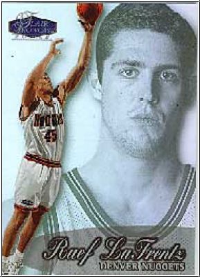 NBA 1998/99 Flair Showcase Row 3 - No 30 - Raef LaFrentz
