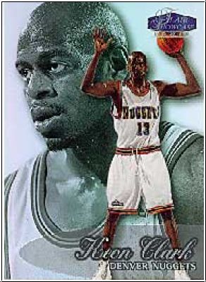 NBA 1998/99 Flair Showcase Row 3 - No 57 - Keon Clark