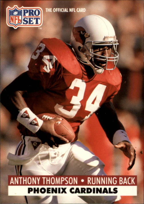 NFL 1991 ProSet - No. 268 - Anthony Thompson