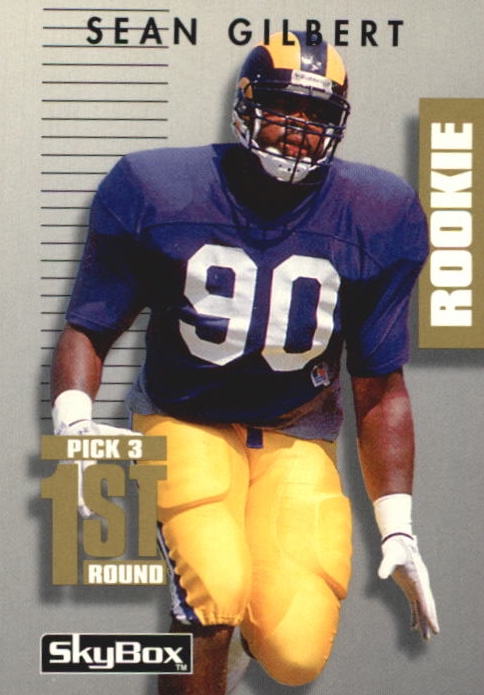 NFL 1992 SkyBox Prime Time - No 268 - Sean Gilbert