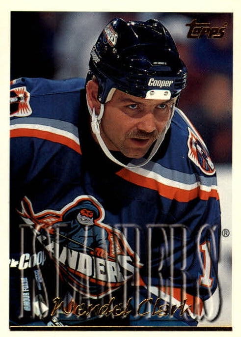 NHL 1995/96 Topps - No. 269 - Wendel Clark