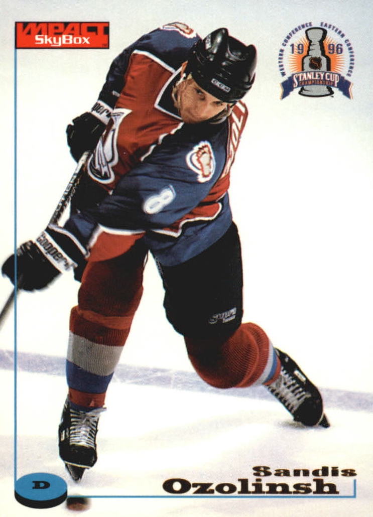 NHL 1996/97 Fleer SkyBox Impact - No 26 - Sandis Ozolinsh