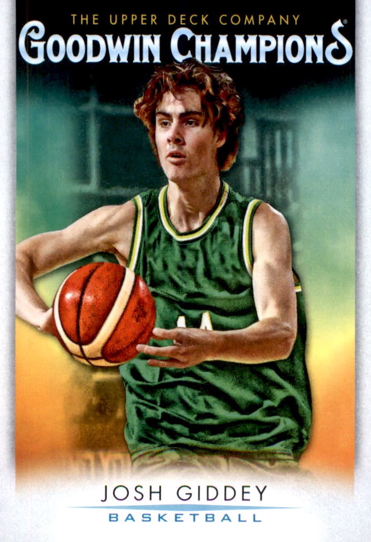 NBA 2021 Upper Deck Goodwin Champions - No 26 - Josh Giddey