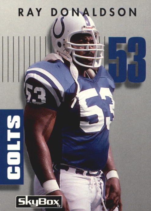 NFL 1992 SkyBox Prime Time - No 026 - Ray Donaldson