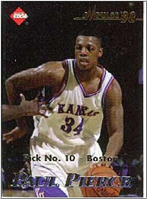 NBA 1998 Collector's Edge Impulse - No 6 - Paul Pierce