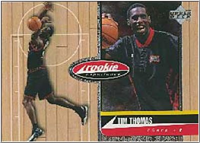 NBA 1998 Upper Deck Hardcourt - No. 77 - Tim Thomas