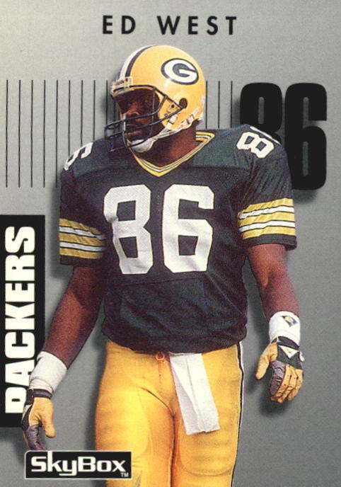 NFL 1992 SkyBox Prime Time - No 275 - Ed West