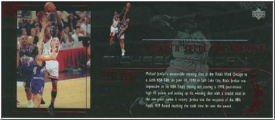 NBA 1999 Upper Deck Michael Jordan - No CC6 - Michael Jordan