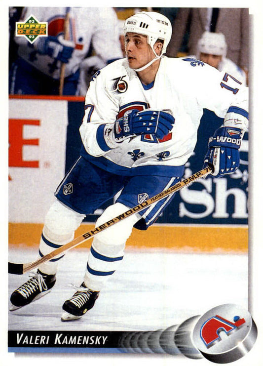 NHL 1992 / 93 Upper Deck - No 27 - Valeri Kamensky