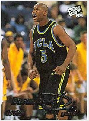 NBA 1999 Press Pass - No 3 - Baron Davis