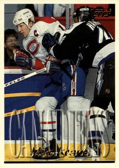 NHL 1995/96 Topps - No. 281 - Mike Keane