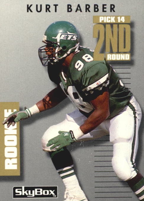 NFL 1992 SkyBox Prime Time - No 282 - Kurt Barber