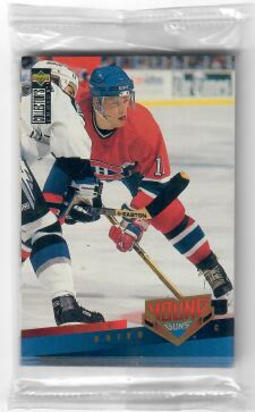NHL 1995-96 Collector's Choice - No 397 - 411 - kompletter Subset Satz Young Guns - originalverpackt
