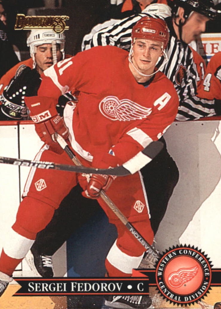 NHL 1995/96 Donruss - No. 285 - Sergei Fedorov