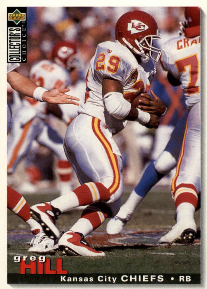 NFL 1995 Collector's Choice - No 285 - Greg Hill