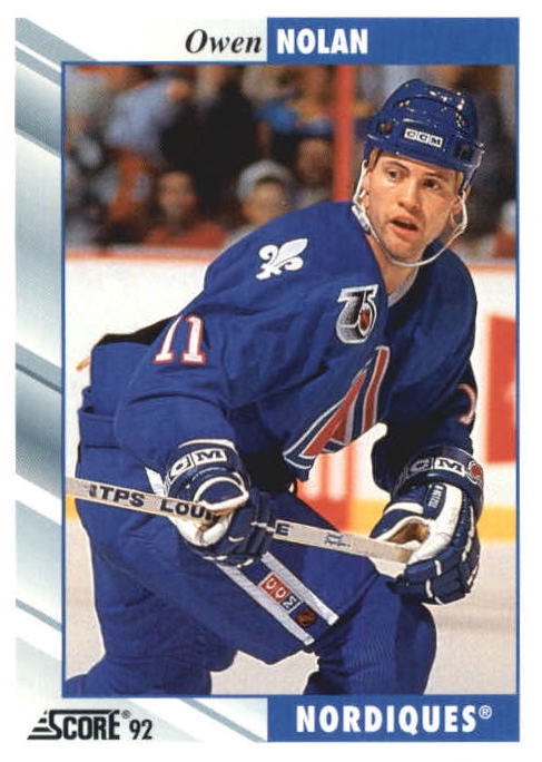 NHL 1992/93 Score - No. 286 - Owen Nolan